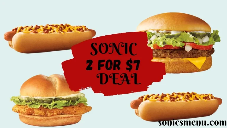 Explore Sonic Deals With Big Saving And Savor Variety