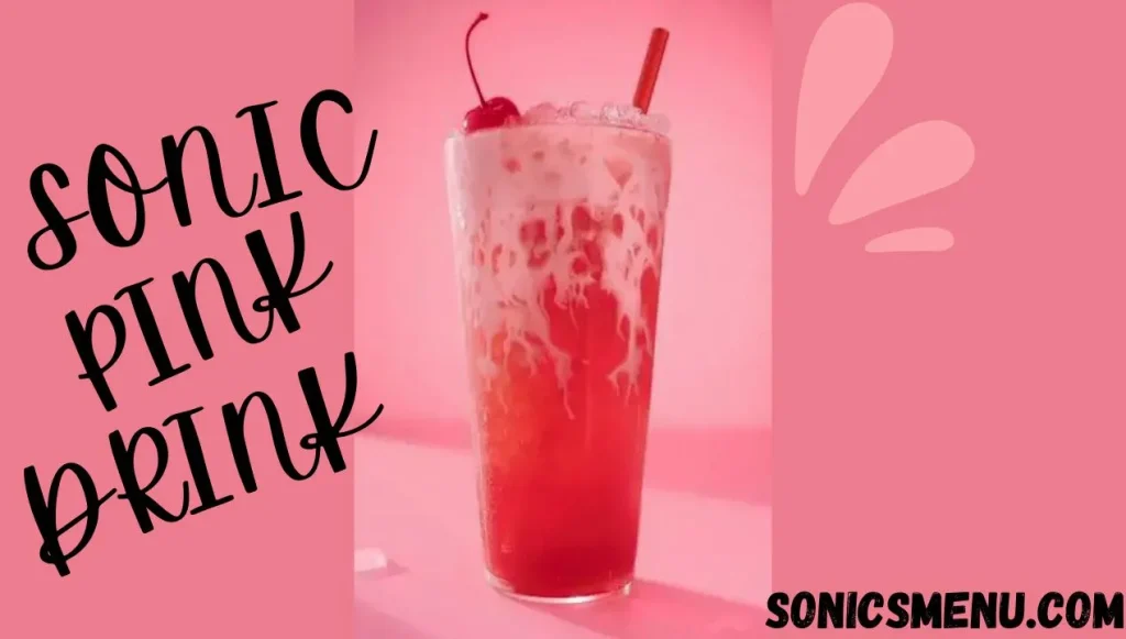 sonic drink pink