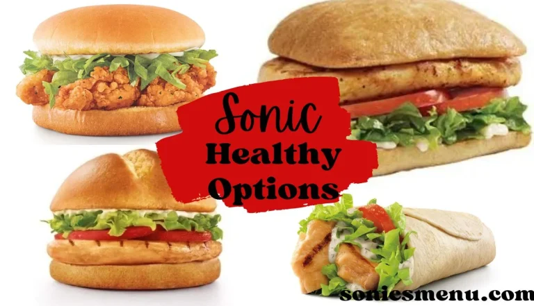 Unveiling New Sonic Healthy Options;