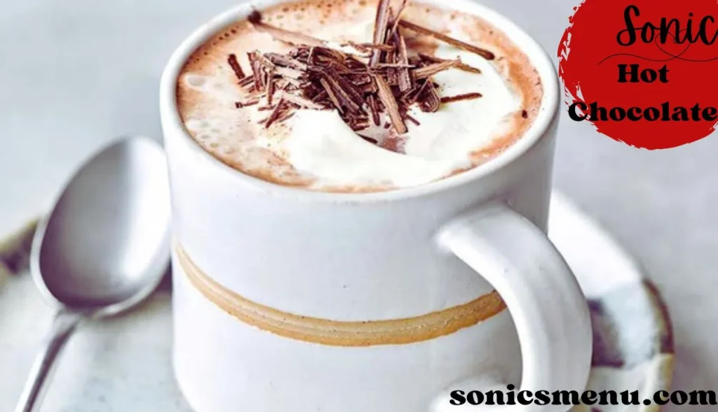 sonic hot chocolate