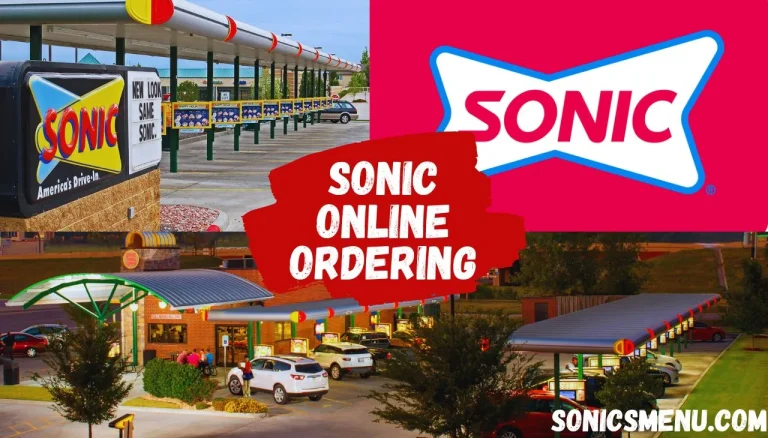 Navigating Complete Process Of Sonic Online Ordering