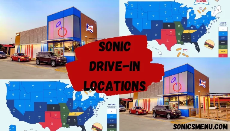 Exploring Sonic Drive In Locations all over the usa