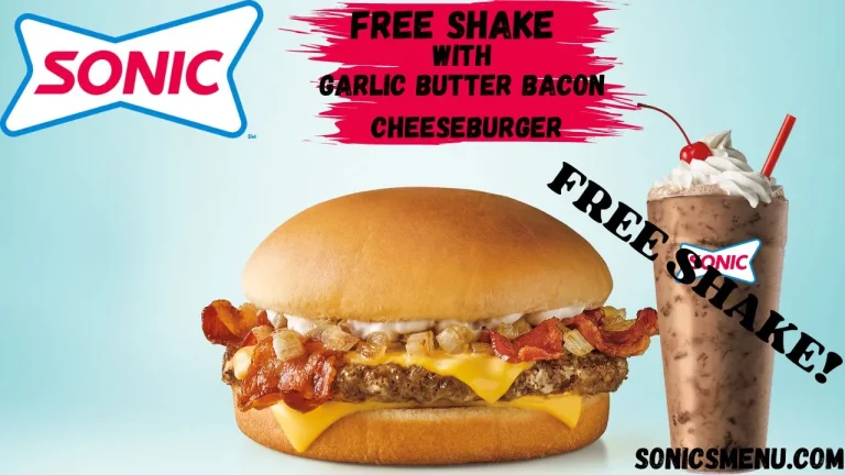 Introducing Free Shake with Garlic Butter Bacon Cheeseburger ; Available Till 5 May, 2024: