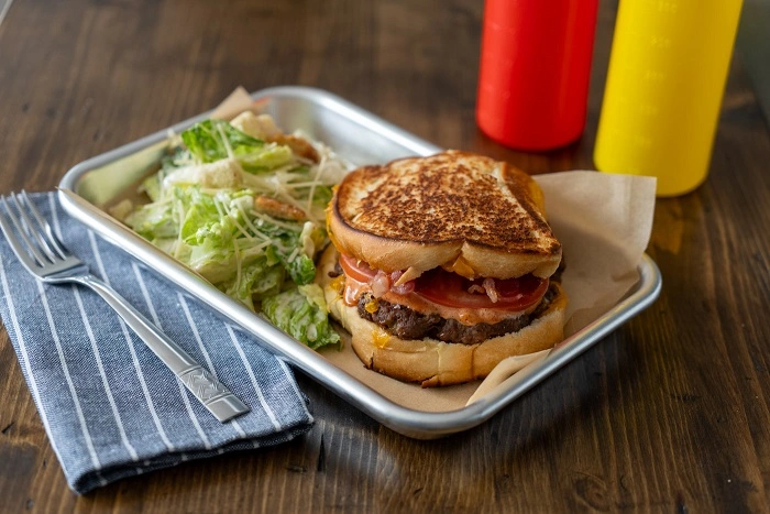 How to Order the Grilled Cheese Burger 1