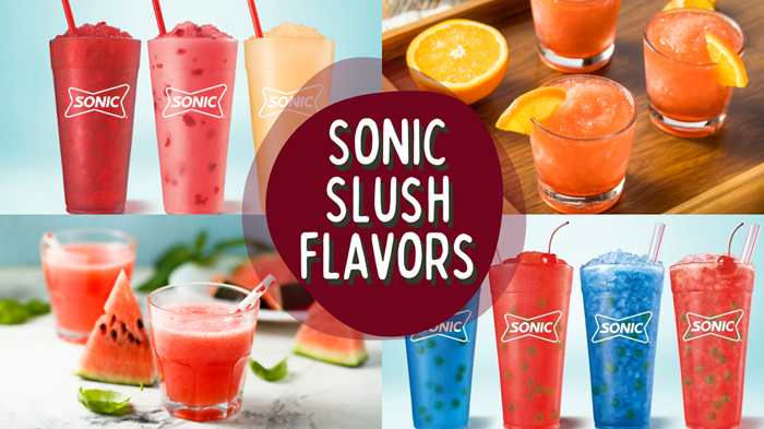 Drink and Slush Options at Every Sonic