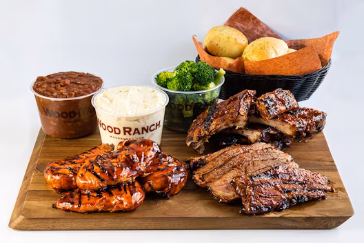 Sample Wood Ranch Dinner Menu
