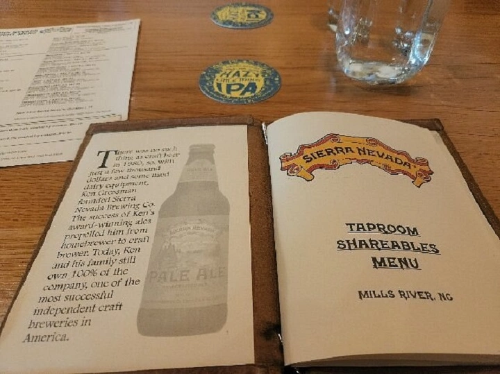Sierra Nevada Menu: Fresh in from the Brewery — A Taste of Nature