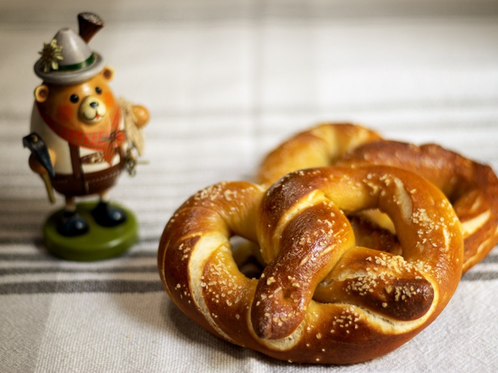Soft Pretzels Warm Chewy Perfect Between Games