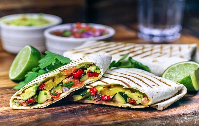 Vegetable Wraps Easy Meals On the Go 1