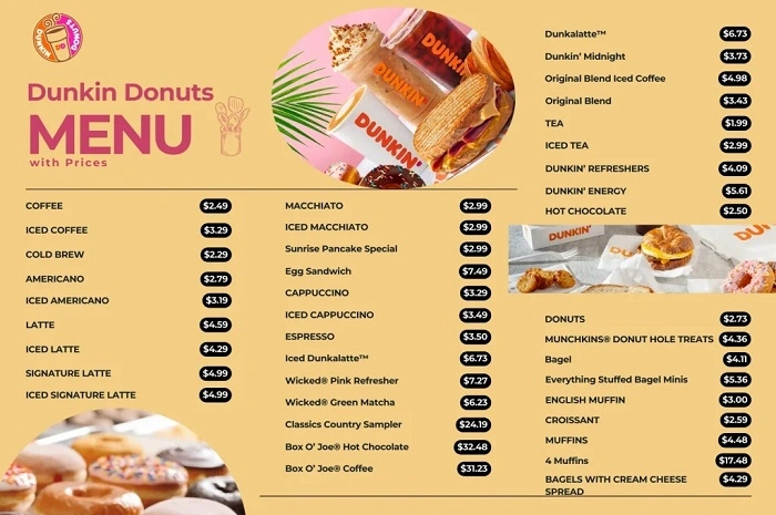 What’s on the Dunkin Food Menu?