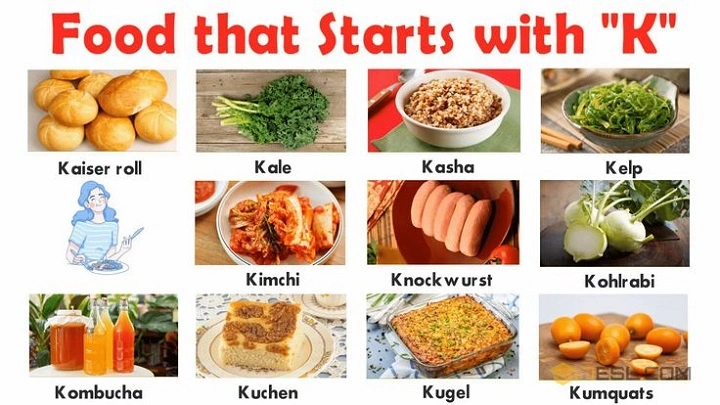 Favorite foods starting with K: Familiar favorites from around the world