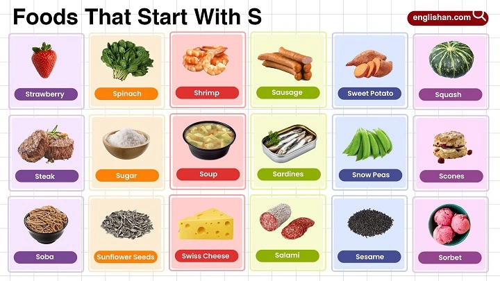 food that starts with ss