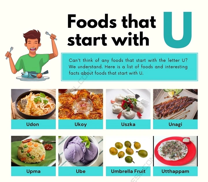 a food that starts with u