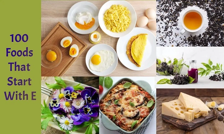 food that starts with the letter e