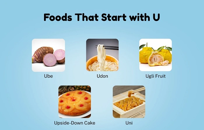food that starts with the letter u 3