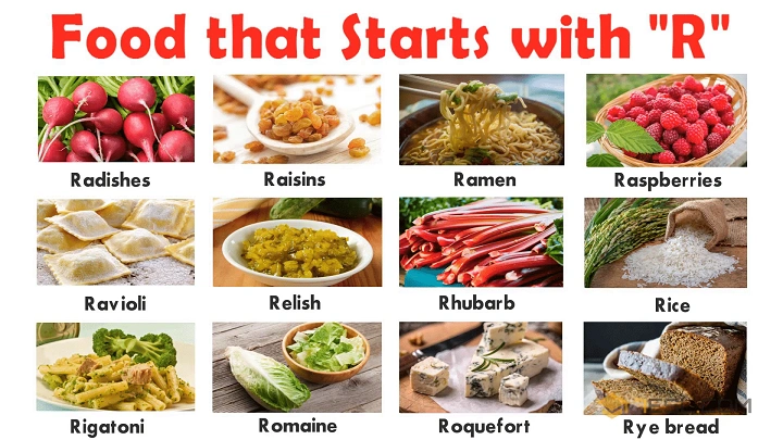 Rich Foods from Around the World That Start with R
